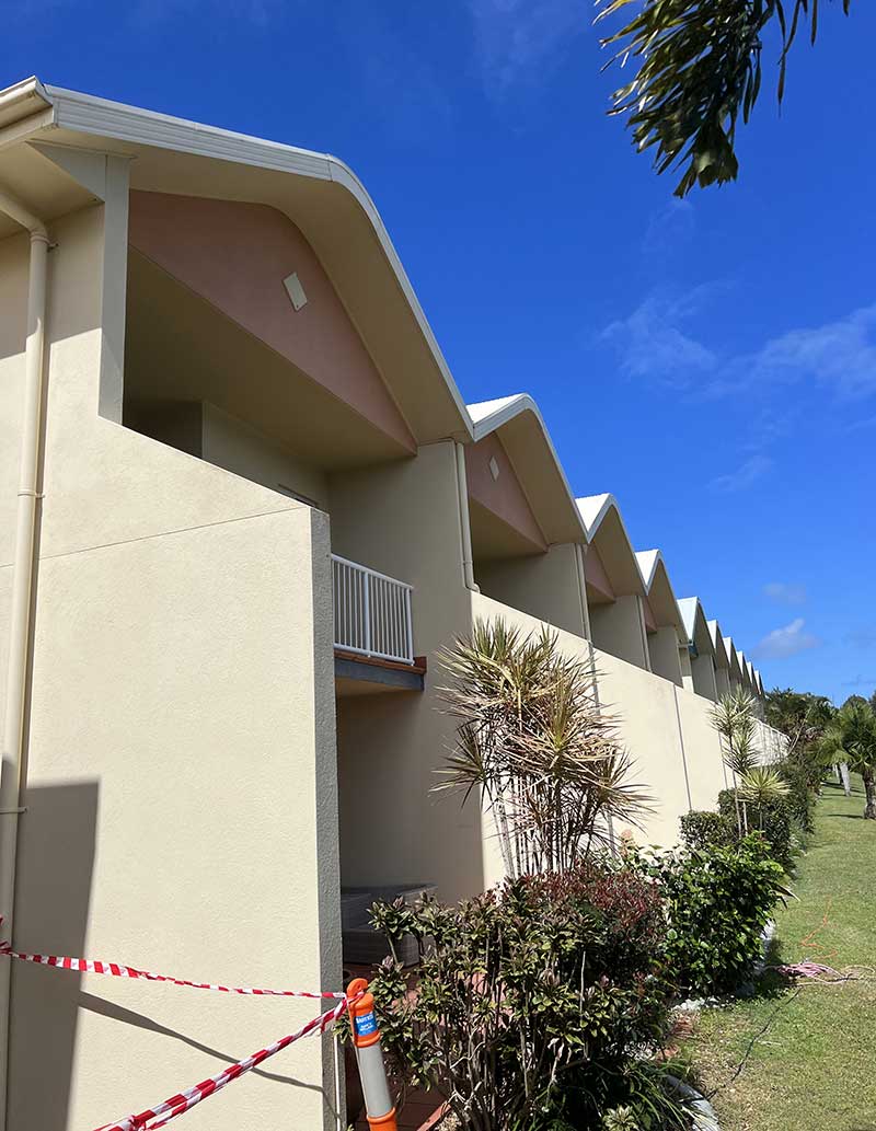 After exterior house washing Sunshine Coast