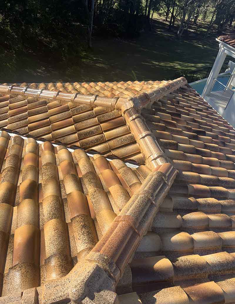 After Roof Pressure Cleaning
