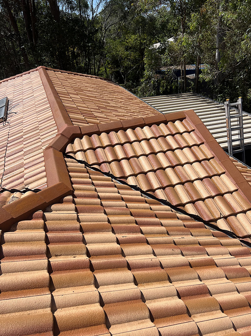 After Tile Roof Cleaning Sunshine Coast