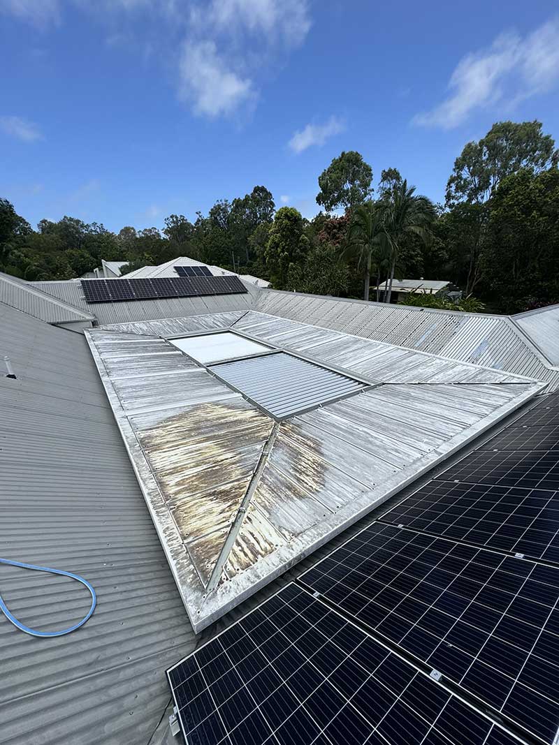 how to clean your roof Sunshine Coast